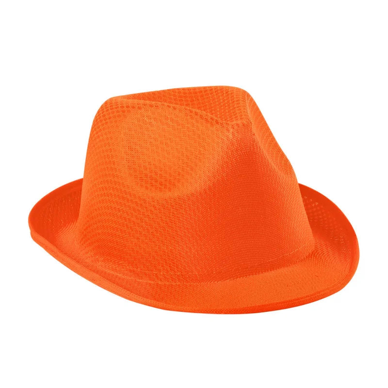 Chapeau En Polyester Avec Ruban Intérieur Doux Et Pratique Braz Orange Chapeaux