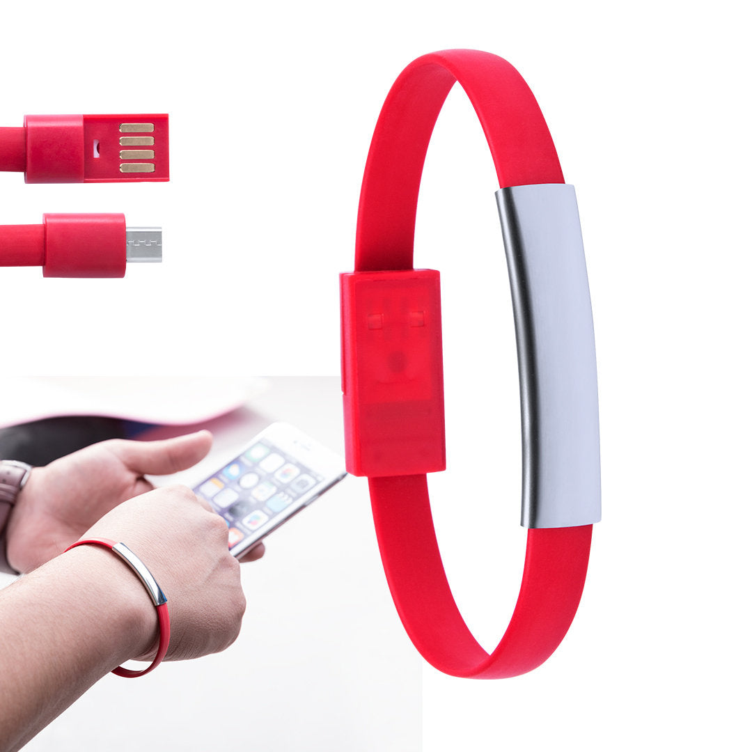 Chargeur bracelet câble en caoutchouc souple type C CEYBAN