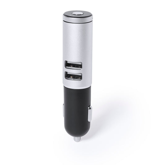 Chargeur écouteur usb en aluminium pour allume cigare, 2100 mAh LACOUST