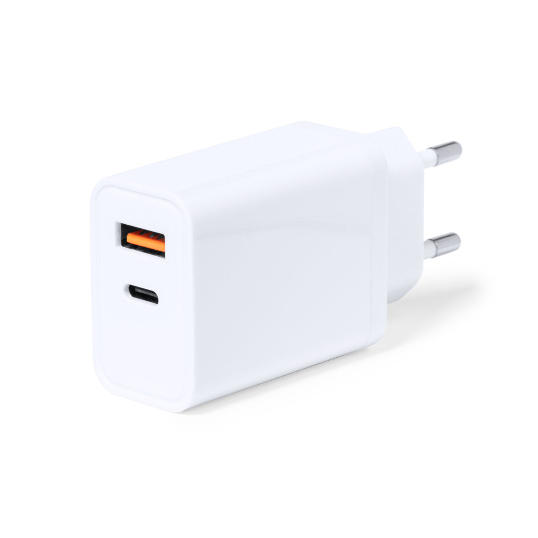 Chargeur usb à charge rapide GOLEM personnalisable avec logo