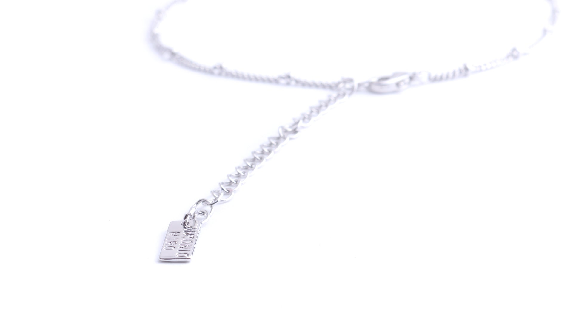 Collier en métal avec incrustations en résine LANTHA avec logo