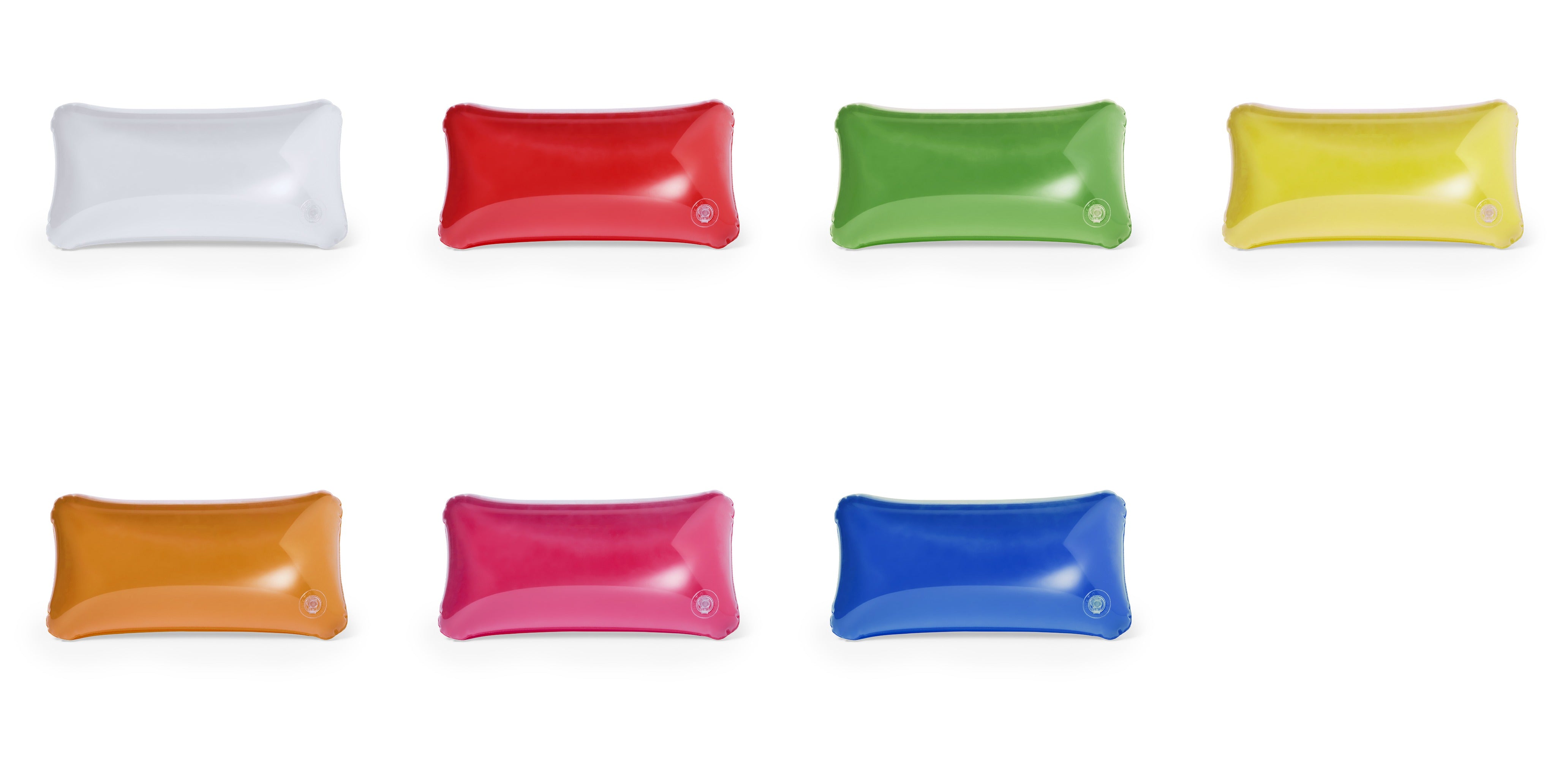 Coussin gonflable original en PVC résistant, de finitions transparentes et opaques BLISIT