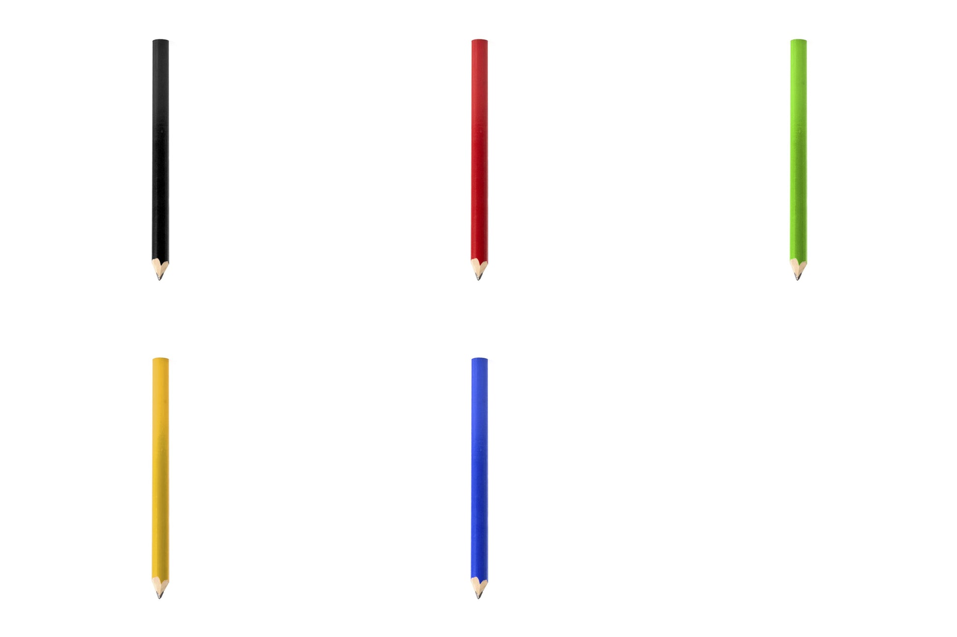 Crayon en bois de type charpentier CARPINTERO coloris multiples