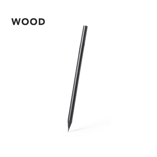 crayon en bois noir mat