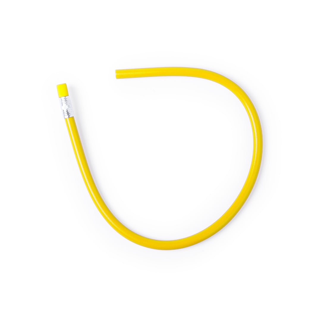 Crayon souple extra long en pvc FLEXI jaune