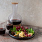 Décanteur en verre borosilicate avec base et bouchon en liège SEIRTEN