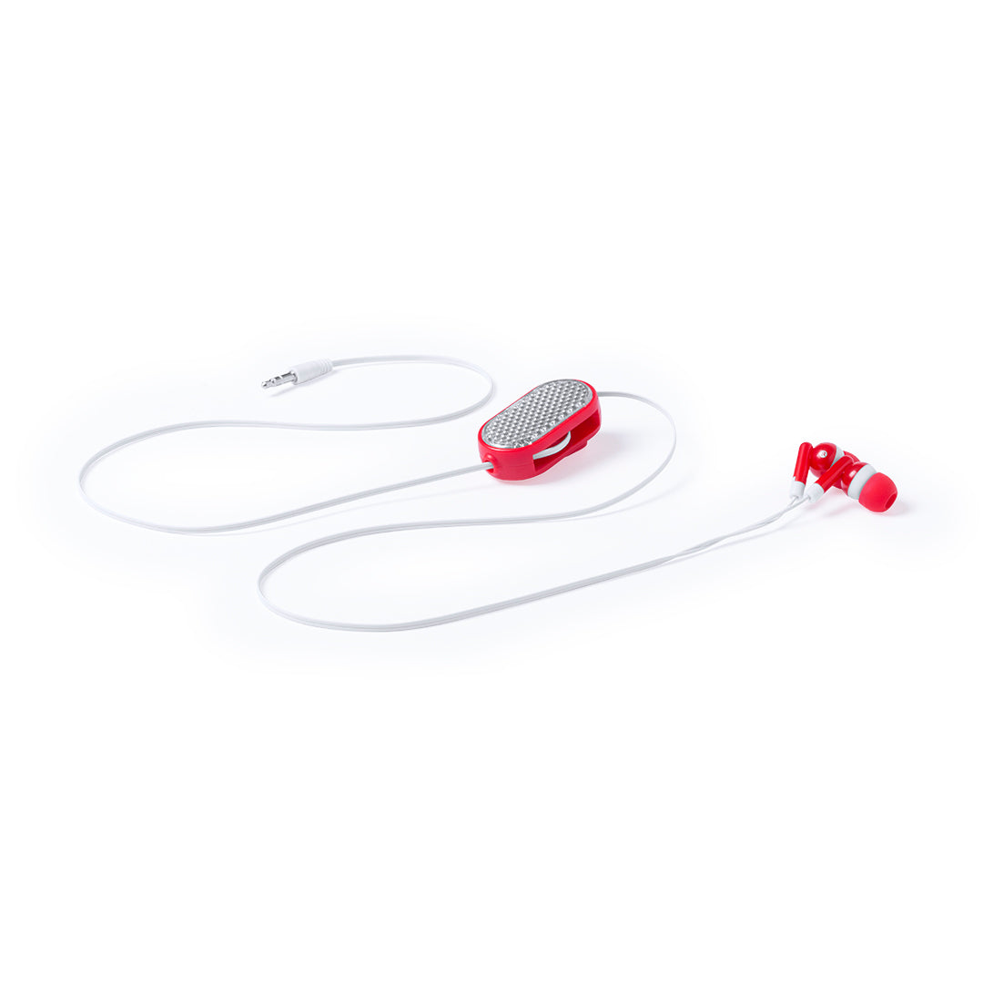 Écouteurs avec accessoire réfléchissant jack 3,5 RASUM