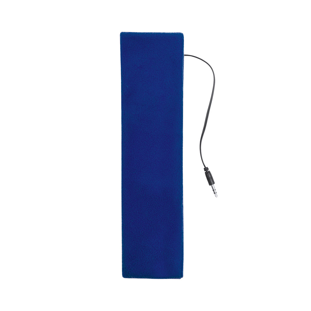 Écouteurs avec ruban polaire connexion jack 3,5mm MARKIZ bleu