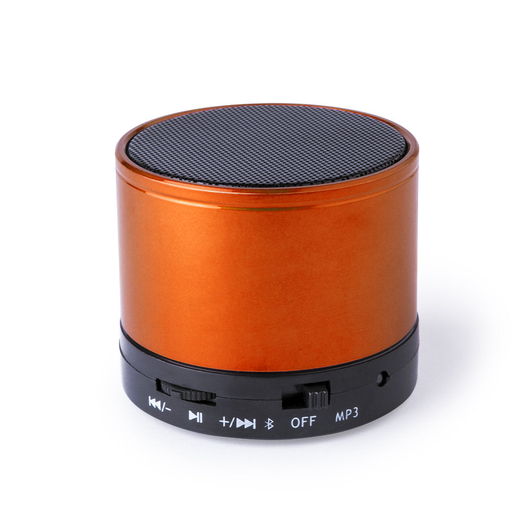 Enceinte bluetooth, 3w, batterie 300 mAh, métal MARTINS orange