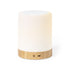 Enceinte Bluetooth 1200 mAh en bambou lampe différentes couleurs