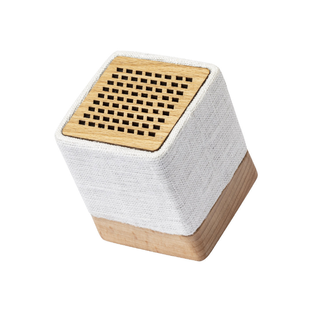 Enceinte avec câble usb c en chanvre