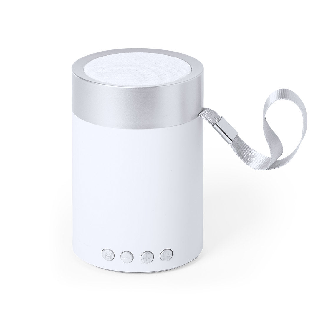 Enceinte bluetooth batterie 350 mAh, puissance sonore de 3w, présenté sous boîte cadeau GARBO