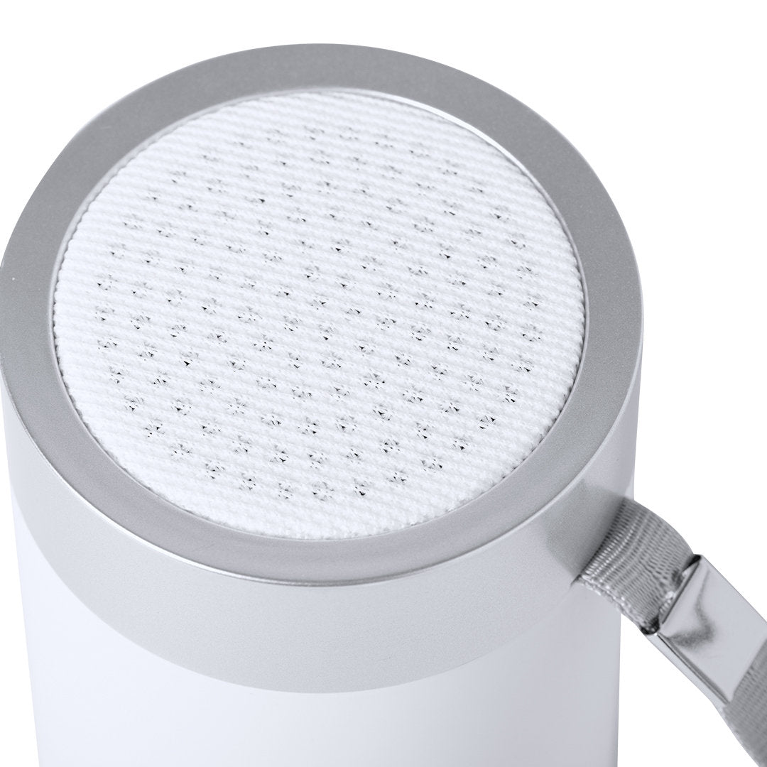 Enceinte bluetooth batterie 350 mAh, puissance sonore de 3w, présenté sous boîte cadeau GARBO