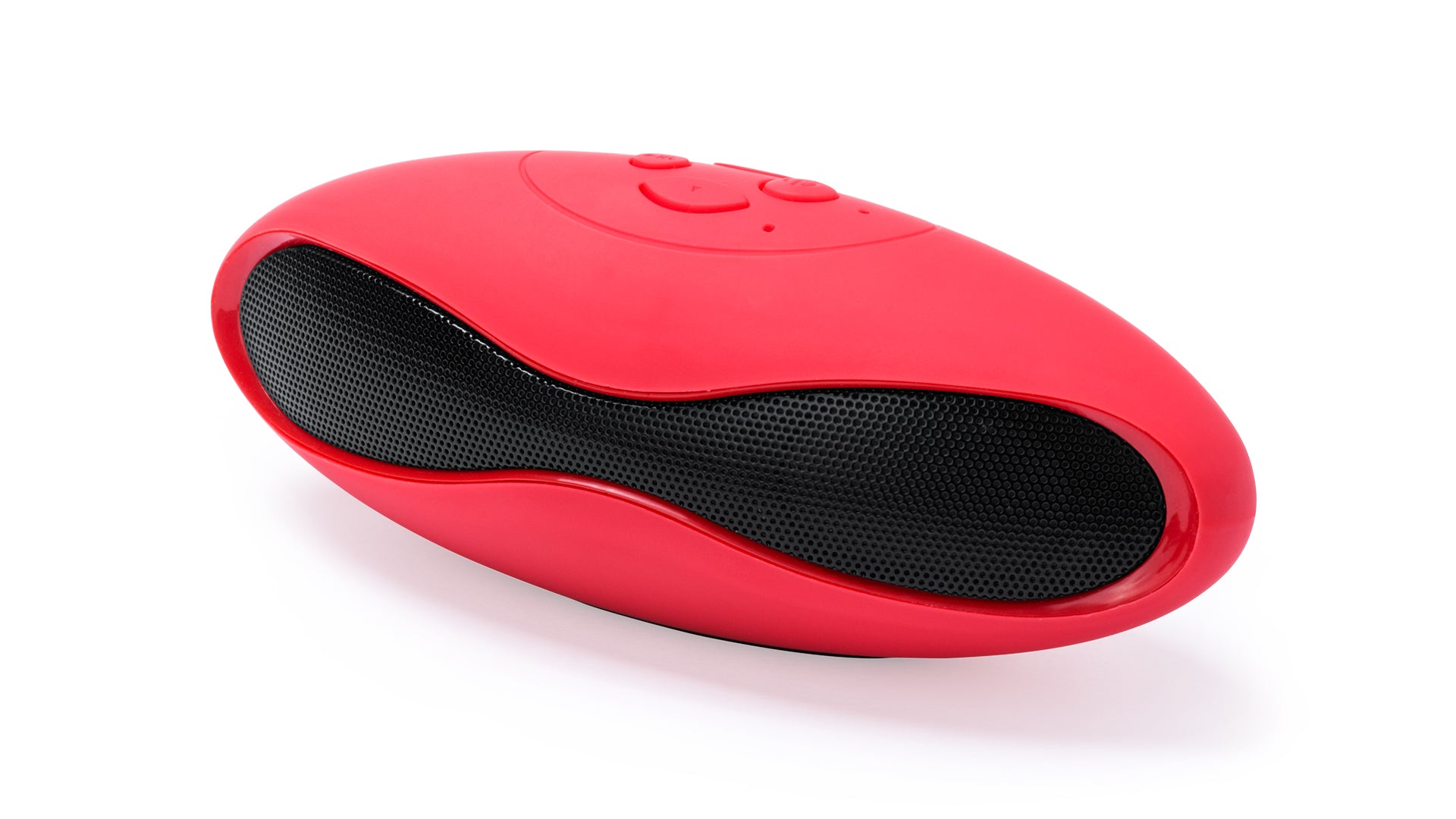 Enceintes avec connexion bluetooth, 3w, batterie 300 mAh MORALS rouge