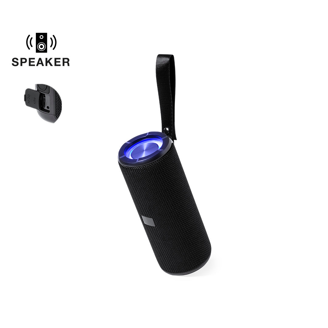 Enceintes bluetooth 2x5w, batterie 1200 mAh en polyester ROBY