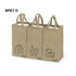 Ensemble 3 sacs de recyclage en polyester STUGGAR personnalisable logo entreprise