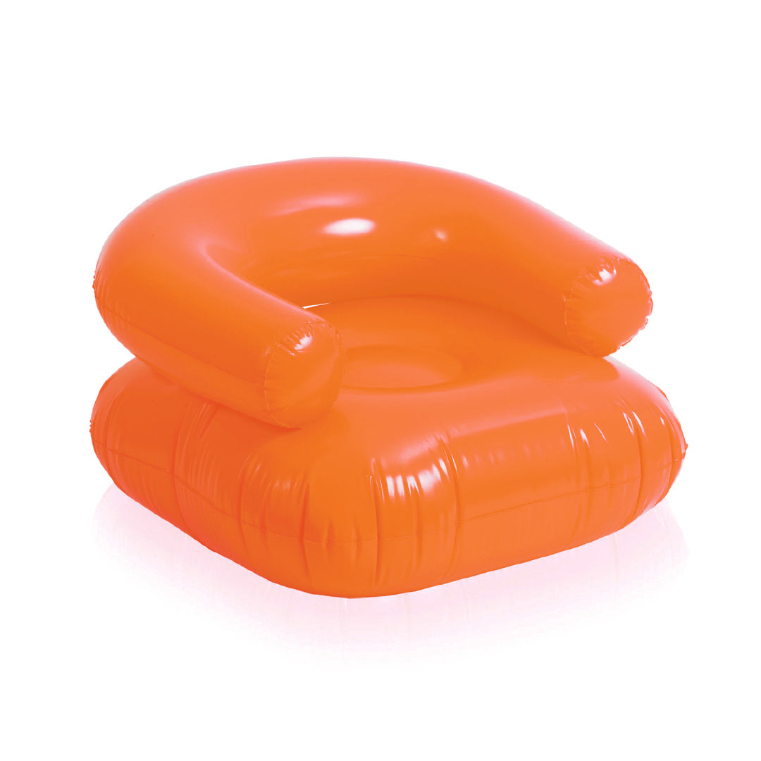 Fauteuil gonflable en PVC avec dossier confortable et assise renforcée RESET