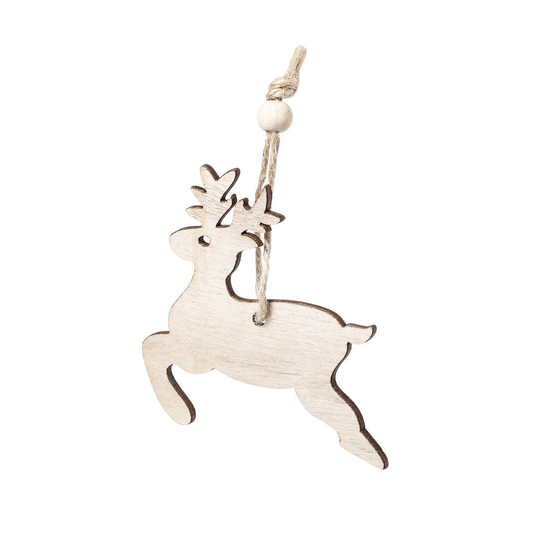 Figurines de Noël en bois au toucher doux TILMEX