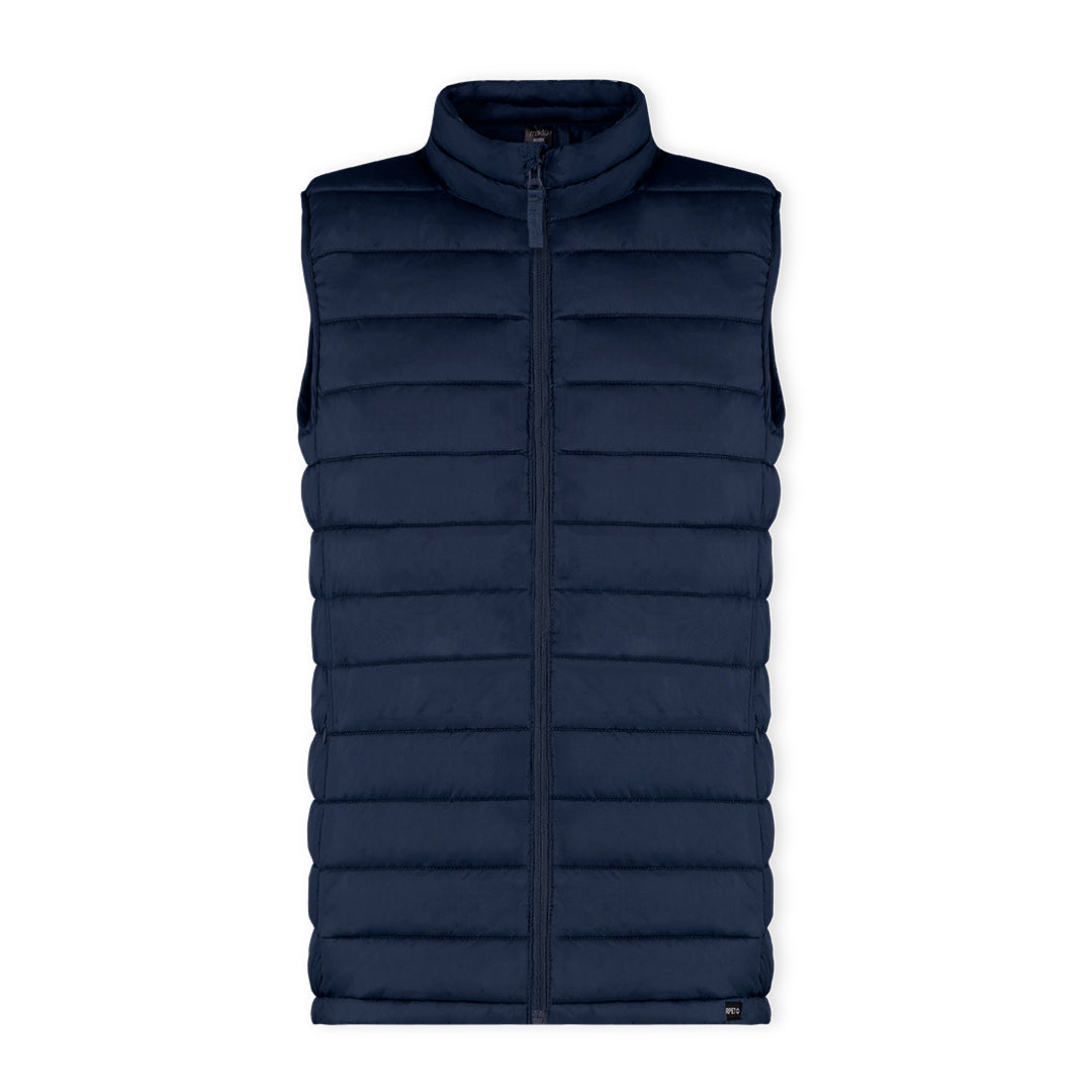 Gilet unisexe en matériau chaud et doux 100% polyester RPET ROSTOL