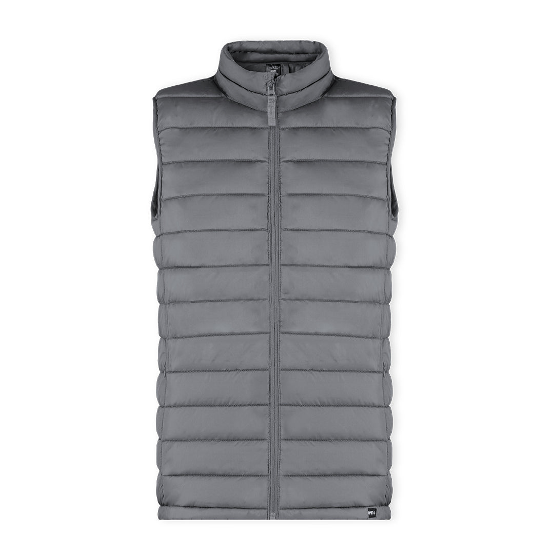 Gilet unisexe en matériau chaud et doux 100% polyester RPET ROSTOL