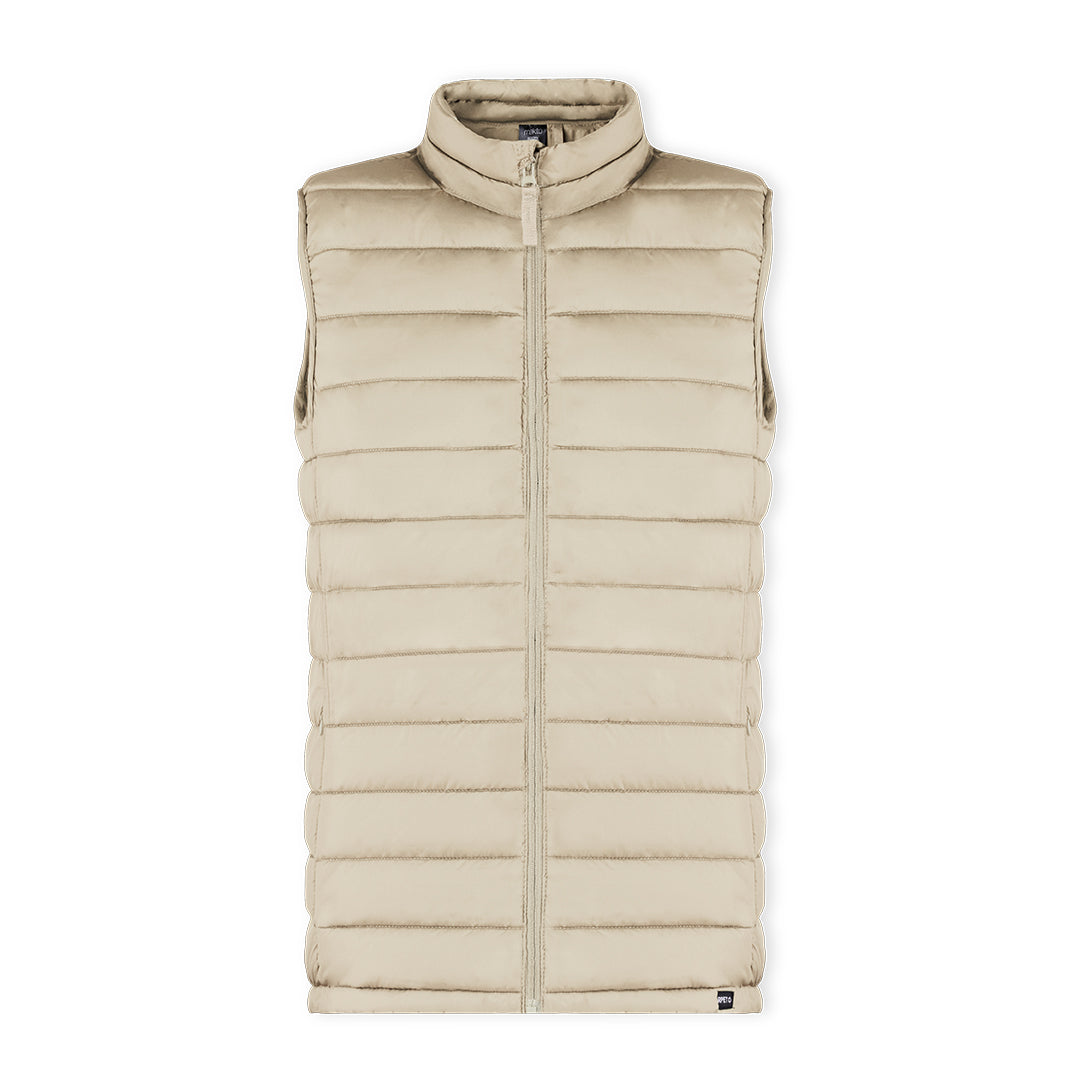 Gilet unisexe en matériau chaud et doux 100% polyester RPET ROSTOL