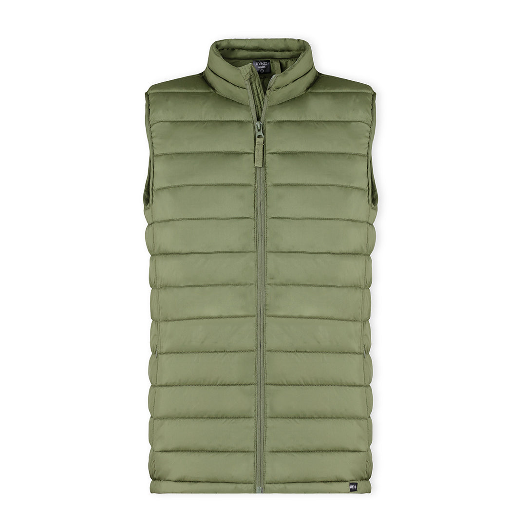 Gilet unisexe en matériau chaud et doux 100% polyester RPET ROSTOL