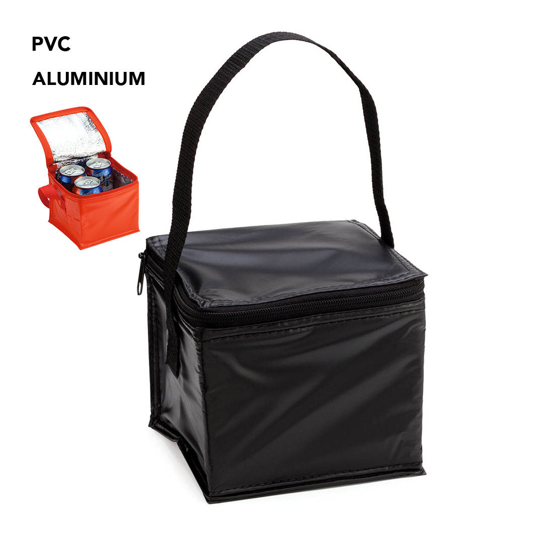 Sac isotherme pour 4 canettes en PVC résistant personnalisable logo entreprise