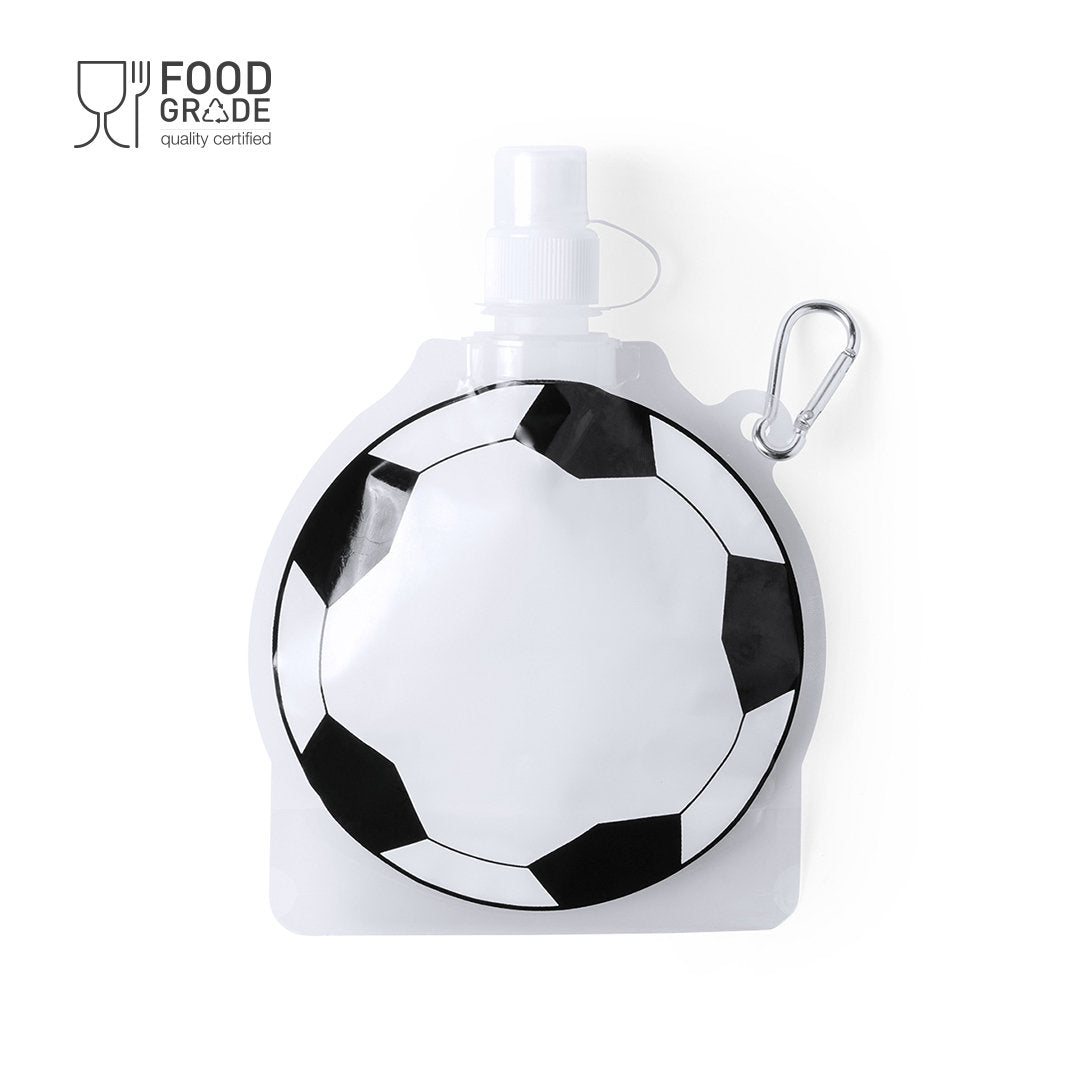 Gourde souple de 480 ml en pet MATCH avec marquage logo