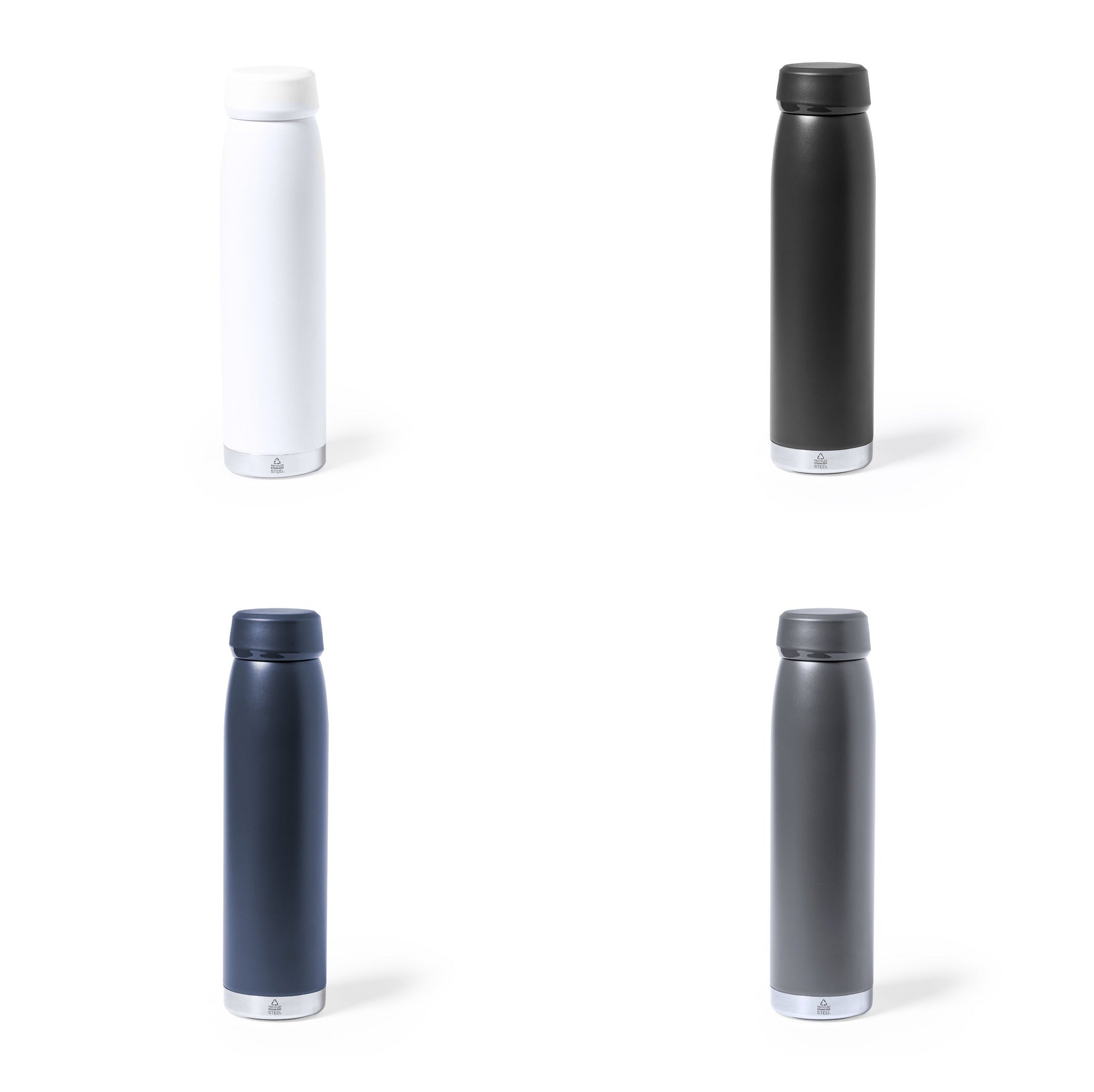 Gourdes thermos 380 ml acier inoxydable NIMAY coloris multiples