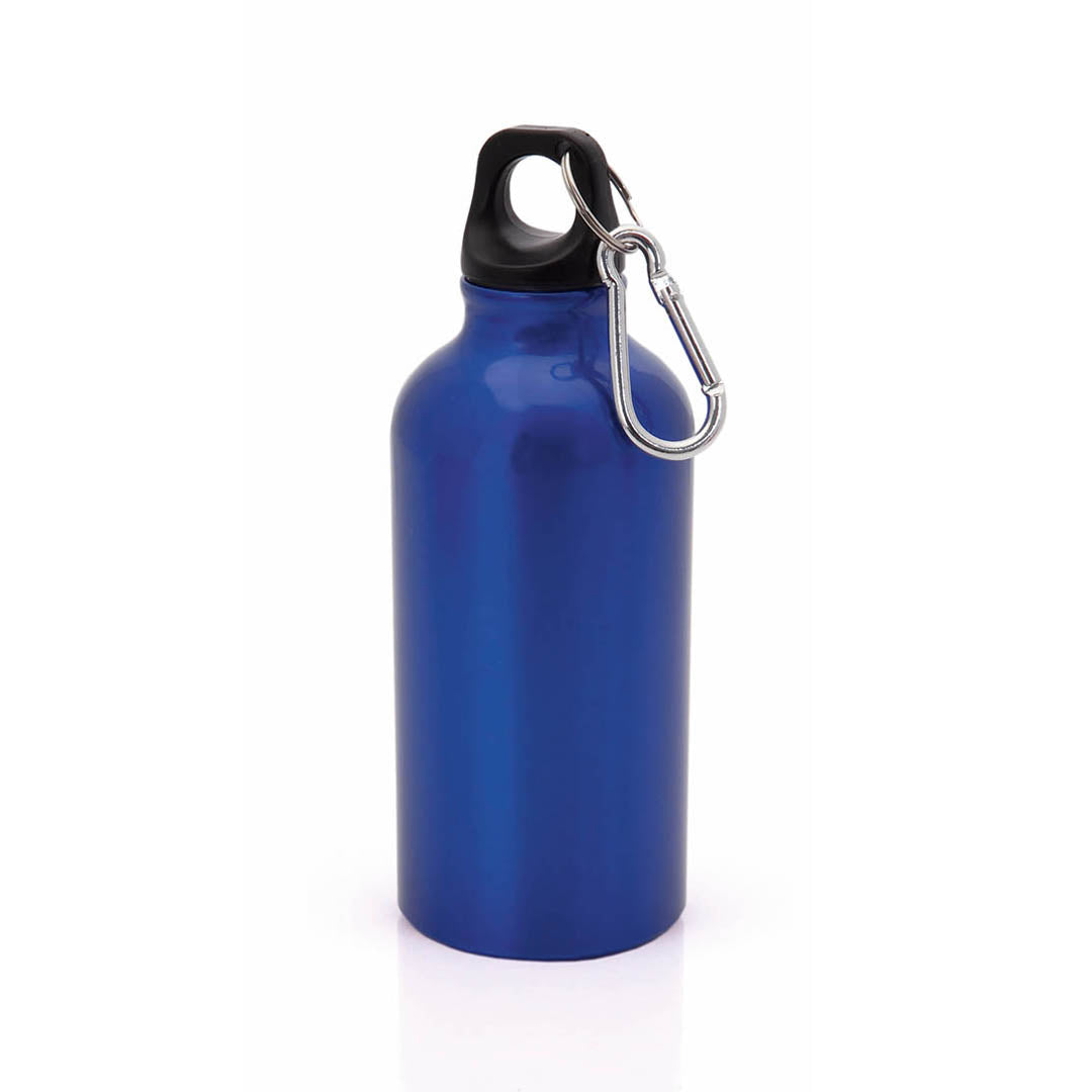 Gourde de 400ml en aluminium MENTO bleue