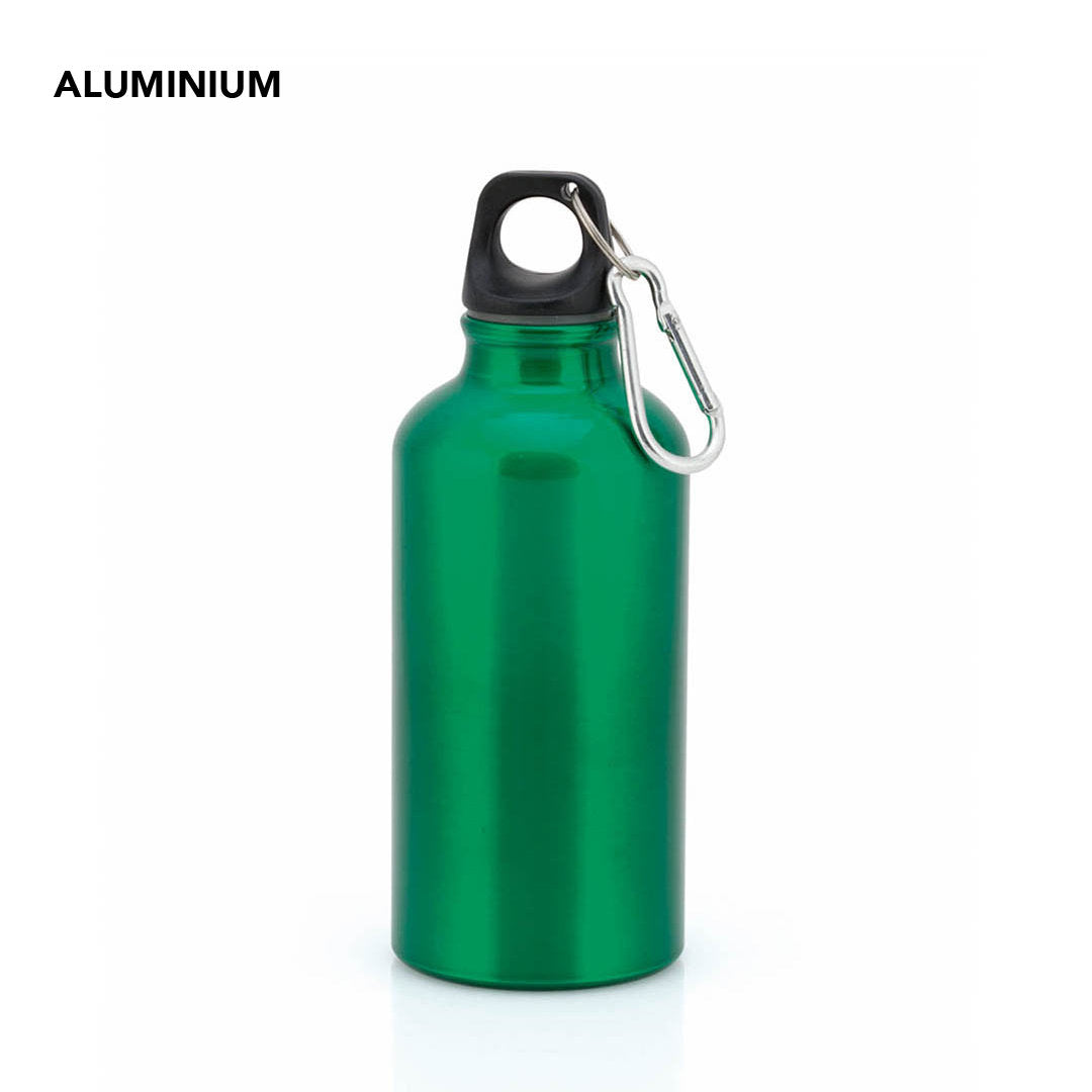 Gourde de 400ml en aluminium MENTO avec marquage logo