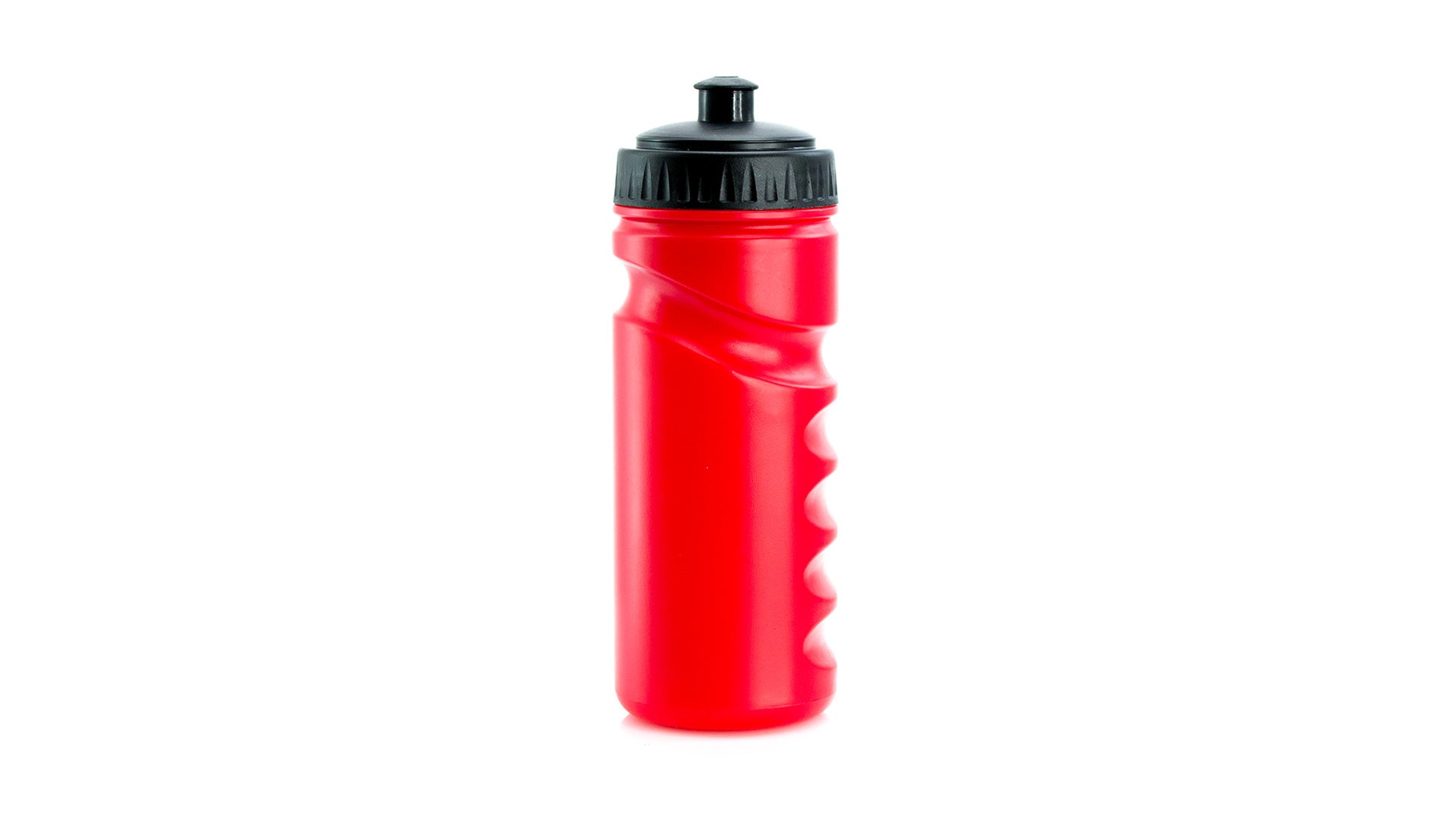 Gourde de 500 ml en pe ISKAN rouge