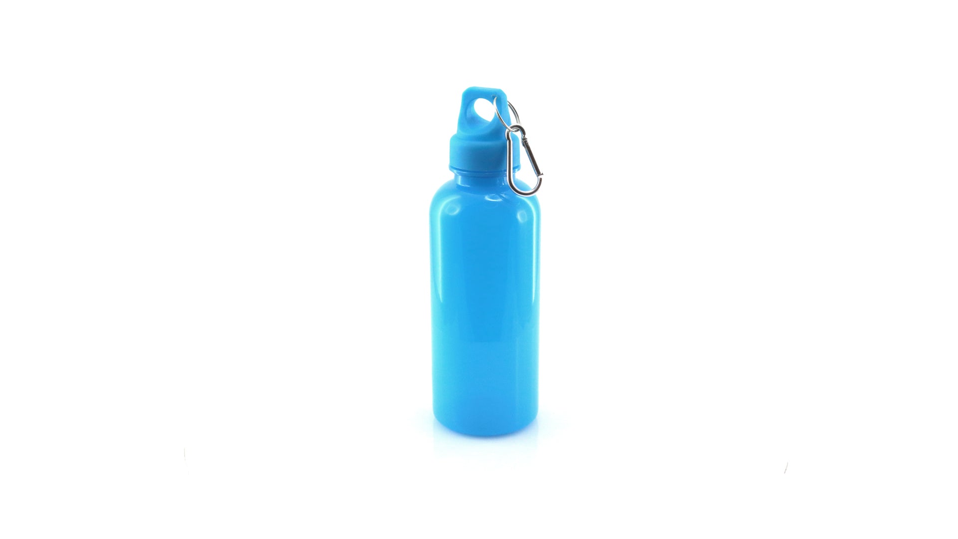 Gourde de 600 ml avec corps en PS translucide ZANIP personnalisable