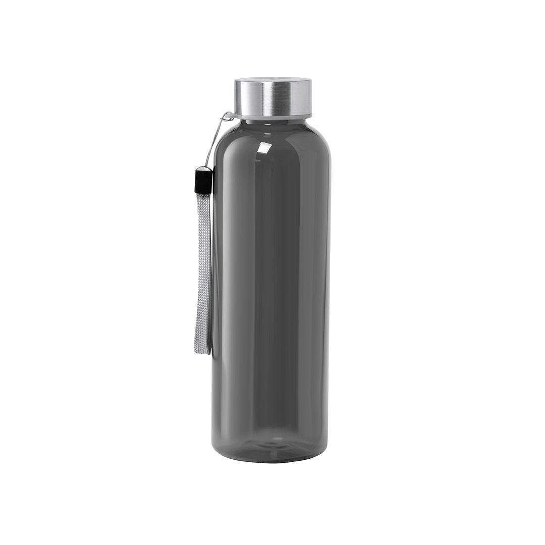 Gourde de 600ml en rpet et acier inoxydable sans bpa LECIT grise