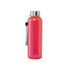 Gourde de 600ml en rpet et acier inoxydable sans bpa LECIT rouge