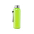 Gourde de 600ml en rpet et acier inoxydable sans bpa LECIT vert personnalisable