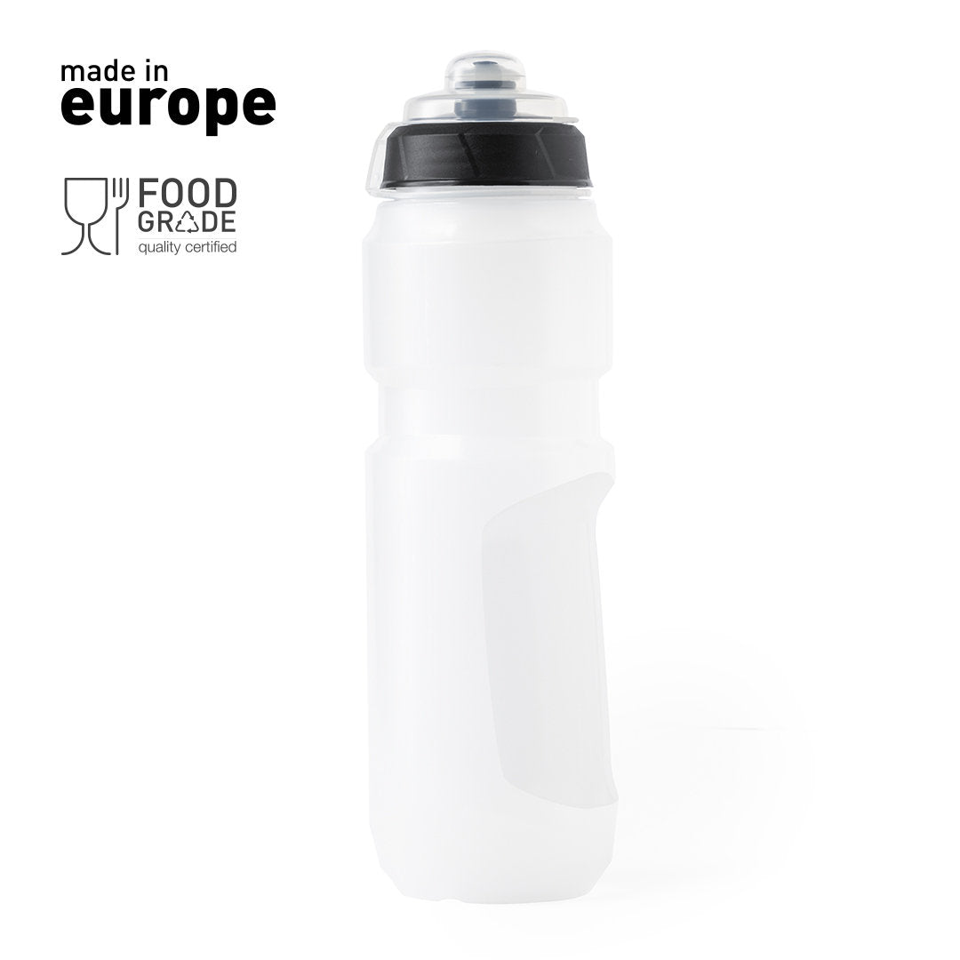 Gourde de 750ml en pe blanc translucide RADNEL avec marquage logo