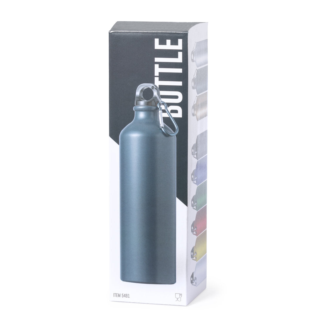 Gourde de 800 ml en aluminium DELBY étui carton