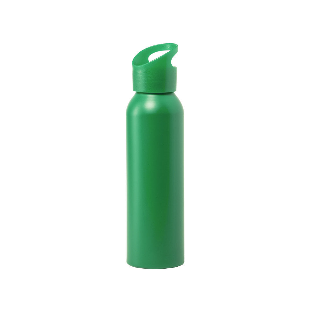 Gourde en aluminium 600ml sans bpa RUNTEX verte