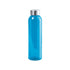 Gourde en verre et en acier inoxydable 500ml sans bpa TERKOL bleue