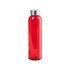 Gourde en verre et en acier inoxydable 500ml sans bpa TERKOL rouge