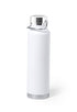 Gourde thermique personnalisable en acier inoxydable 650ml STAVER blanche