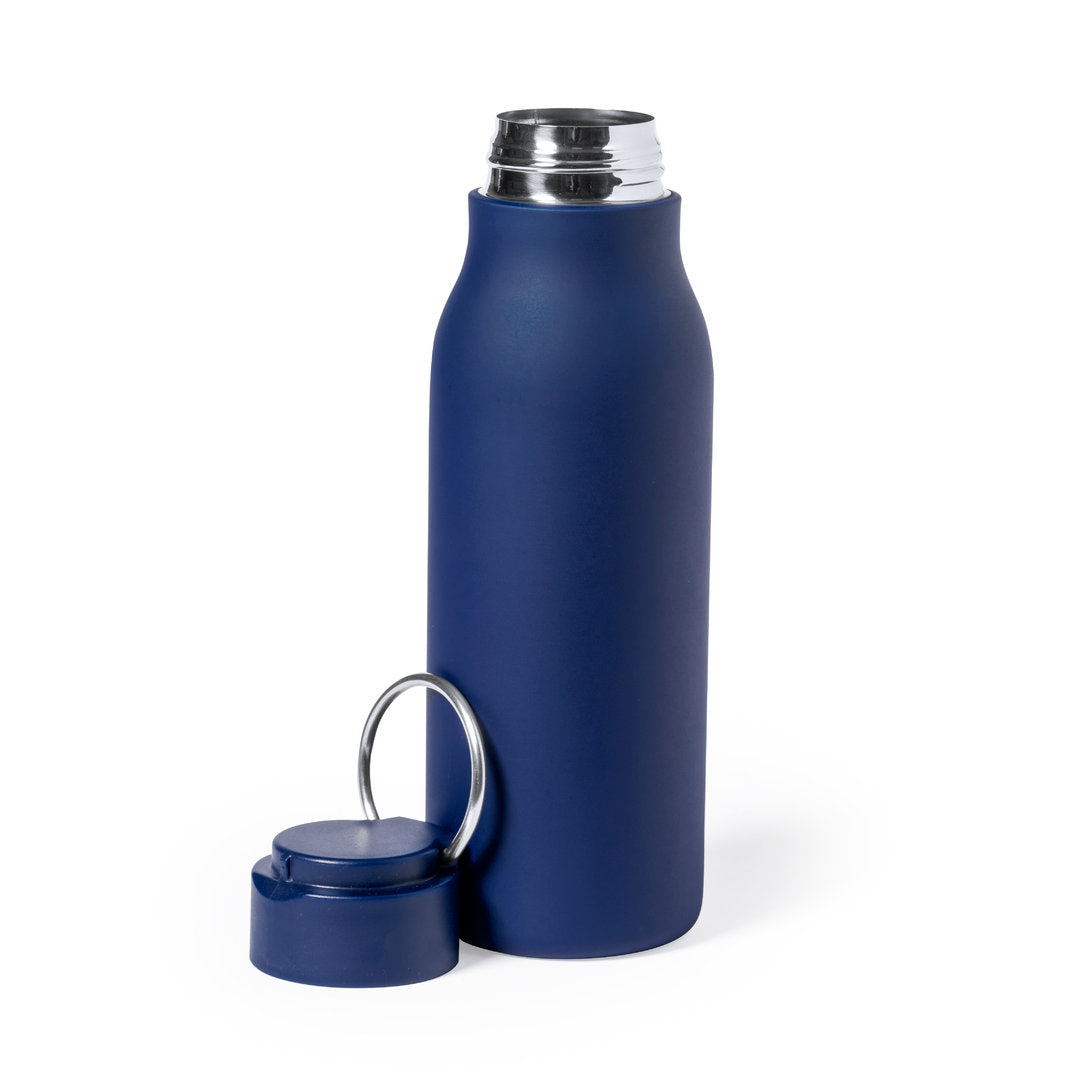 Gourdes 600 ml inoxydable sans BPA BUCKY bleu