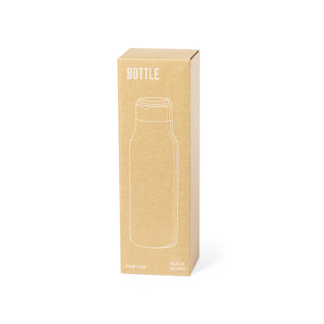 Gourdes 600 ml inoxydable sans BPA BUCKY étui carton