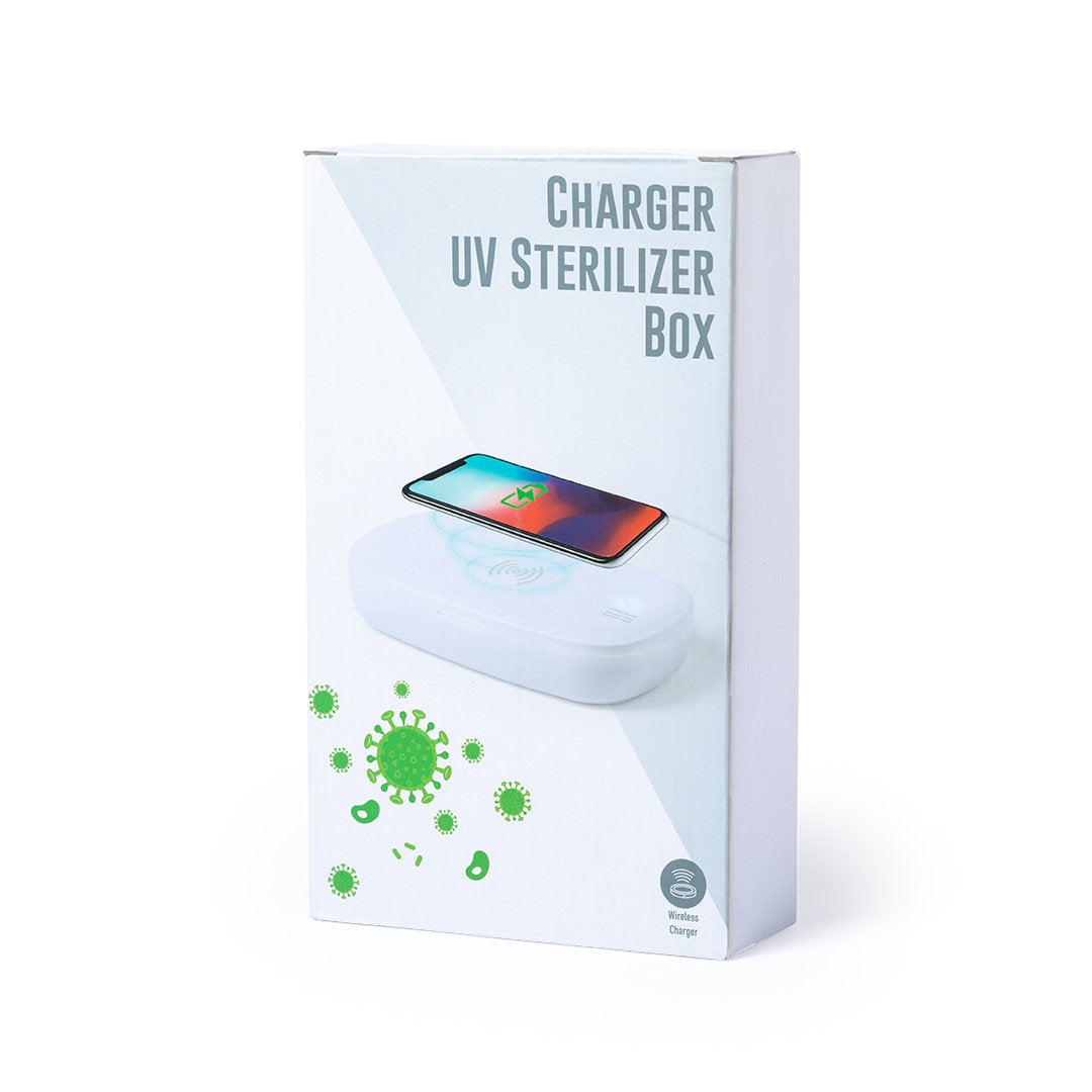 Boîte de stérilisation UV type C ABS avec chargeur intégré HALBY étui carton