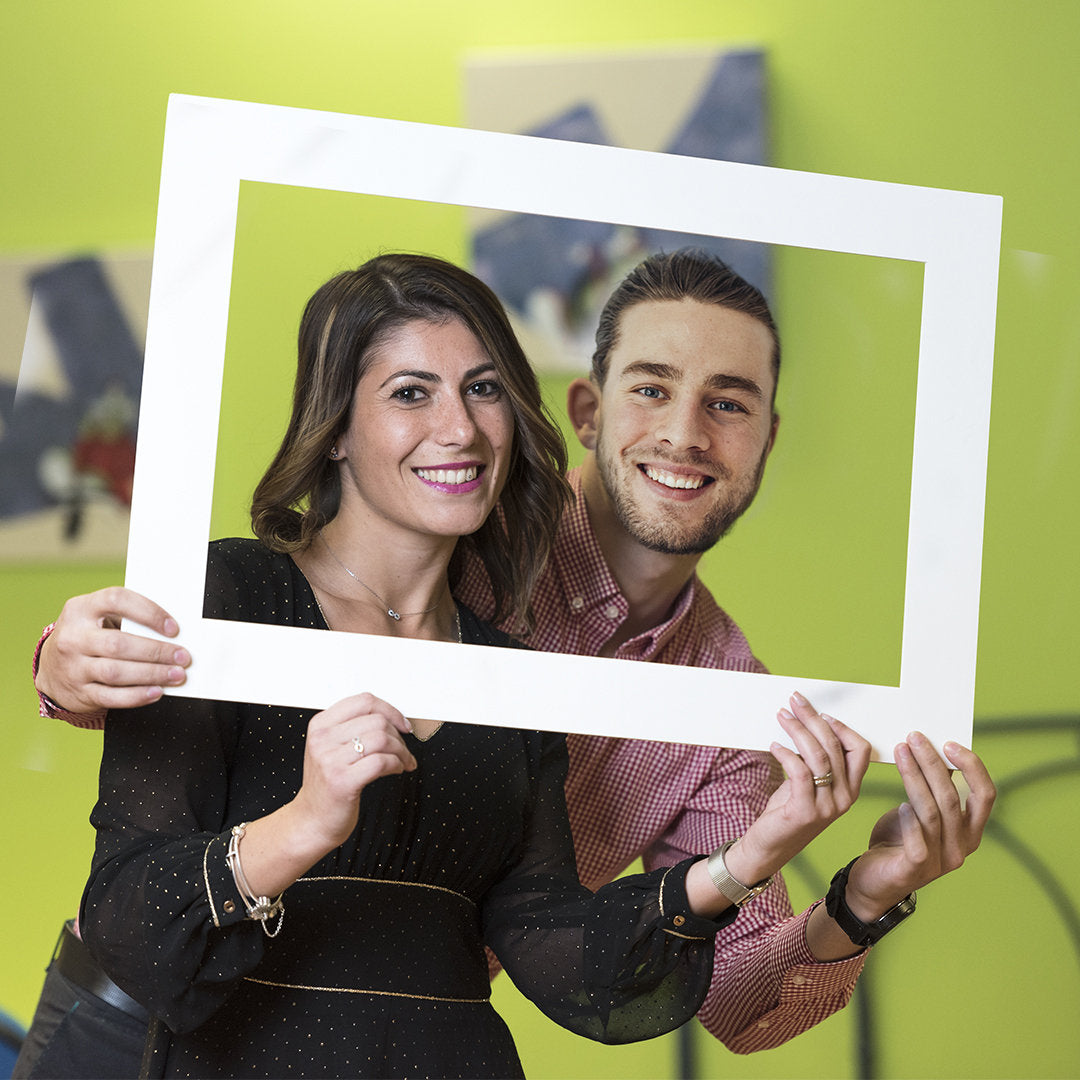 Cadre Selfie horizontale personnalisable