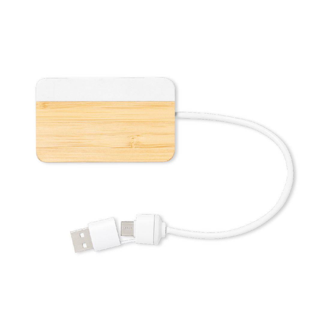 Port usb bambou et marbre