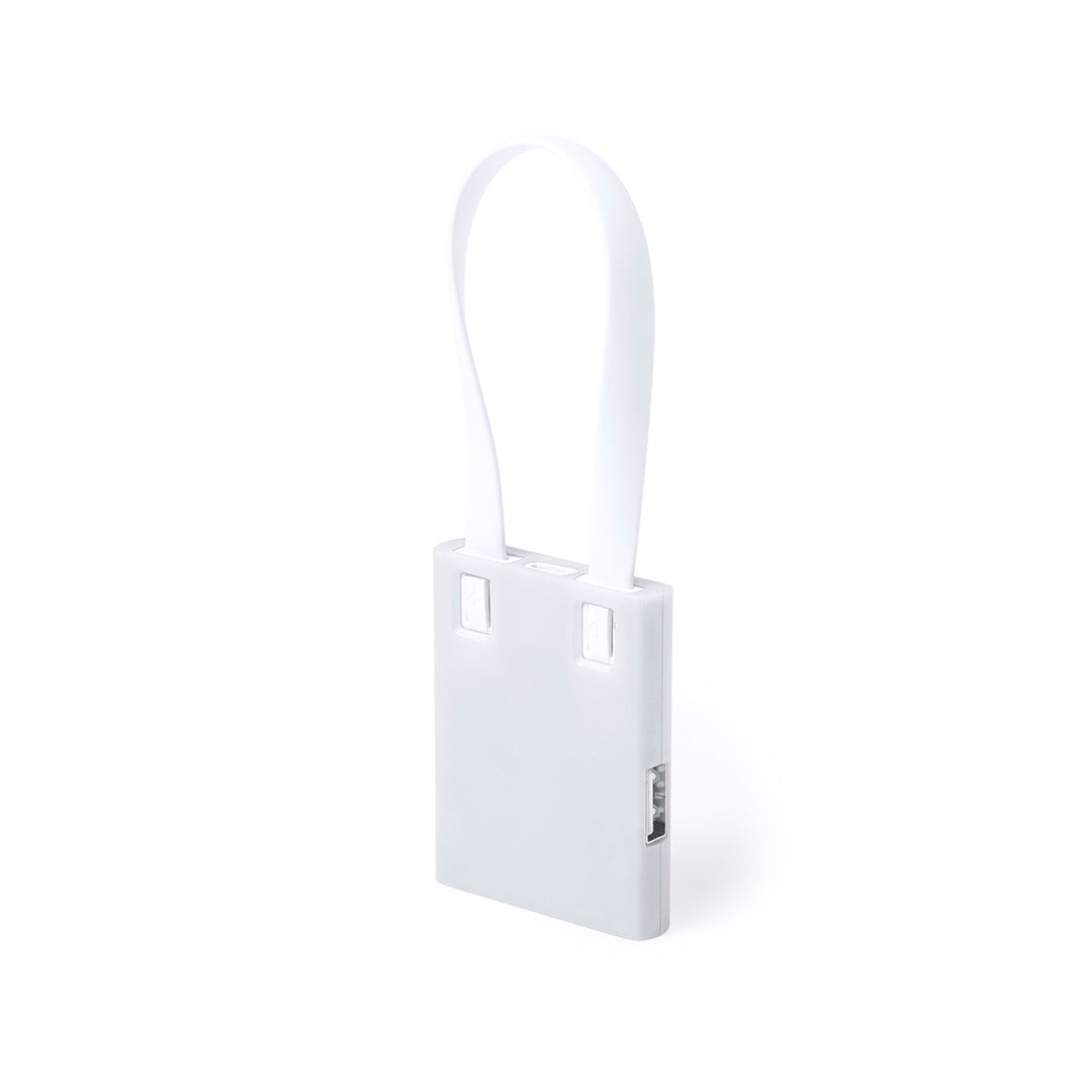 Hub usb avec port fonction chargeur, connexion micro usb, type c et lightning YURIAN