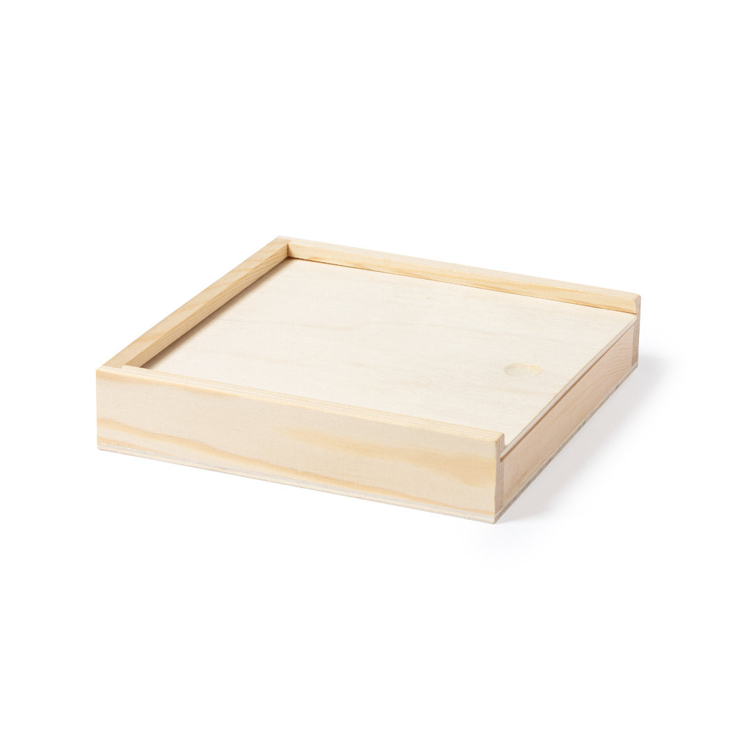 Jeu d'adresse en bois robuste, 13 pièces incluses, présenté dans une boîte individuelle de conception kraft