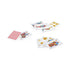 Ensemble complet de jeu de cartes espagnol, 50 cartes incluses, étui en papier laminé avec verrou de sécurité